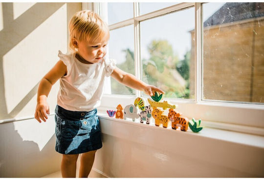 Orange Tree Toys Παιχνίδι Στοίβαξης από Ξύλο για 18+ Μηνών