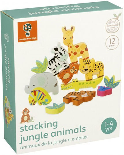 Orange Tree Toys Παιχνίδι Στοίβαξης από Ξύλο για 18+ Μηνών
