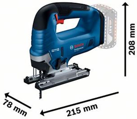 Bosch GST 185-LI Stichsäge 18V 2x4Ah Bürstenlos