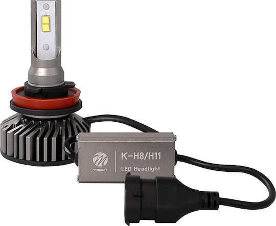 M-Tech Lamps Car Pro Series H11 LED 5700K Cold White 9-16V 20W 2pcs