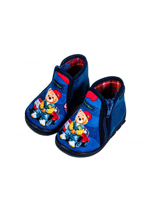 Mini Max Kids Slippers Boots Blue