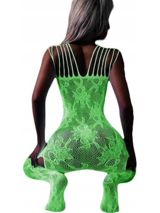 Glow In Dark Sexy Bodystocking Grün