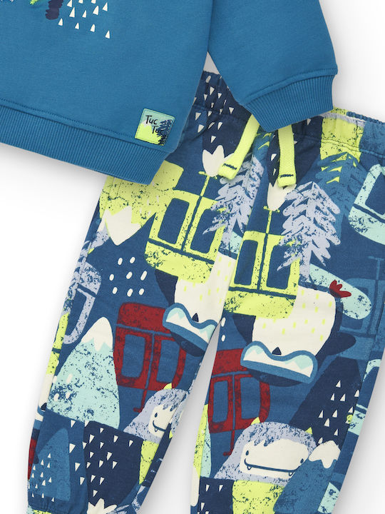 Kids Sweatpants Set Blue 2pcs