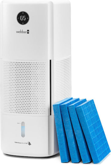 Webber HH10001 Овлажнител Йонизатор 40W за Зони на Покритие 100m²