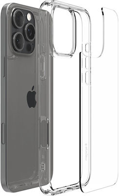 Spigen Ultra Hybrid Umschlag Rückseite Kunststoff 2mm Crystal Clear (iPhone 16 Pro)