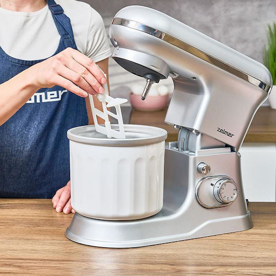 Zelmer Stand Mixer 1200W with Stainless Mixing Bowl 5lt