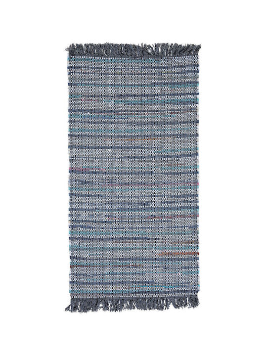 Beliani Χαλί Διάδρομος με Κρόσια Γκρι 80x150cm