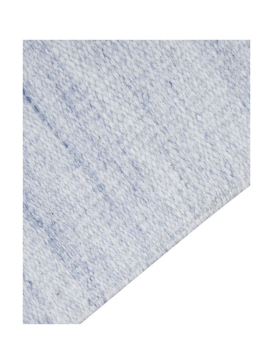 Beliani Χαλί Διάδρομος Light Blue 80x150cm