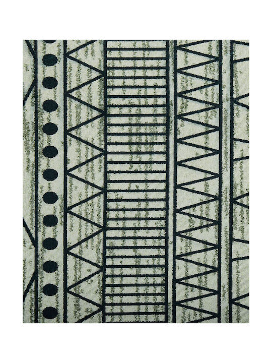 Beliani Αντιολισθητικό Χαλί Διάδρομος Black 80x150cm