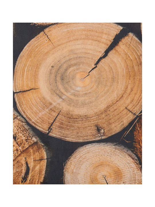 Beliani Χαλί Διάδρομος Καφέ 80x150cm