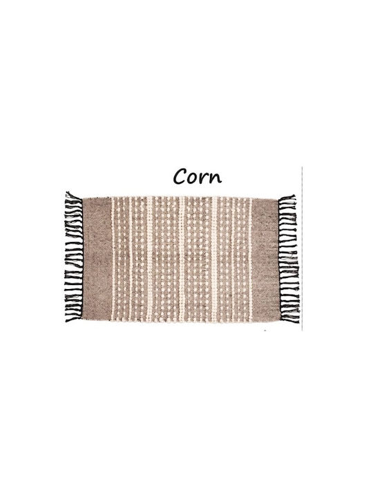 Corn Covor Rectangular Bumbac