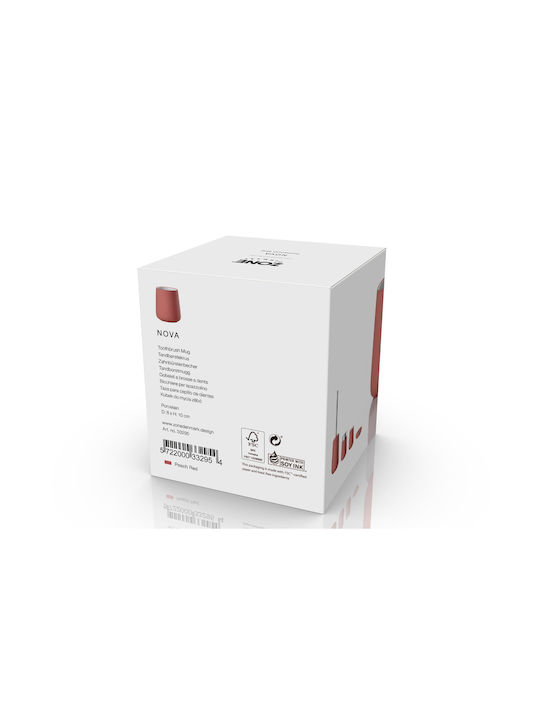 Zone Denmark Nova 33295 Ποτηροθήκη Πορσελάνινη Πορτοκαλί 5722000332954