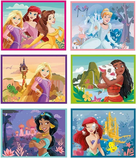 Kids Puzzle Princess for 3++ Years 12pcs Clementoni