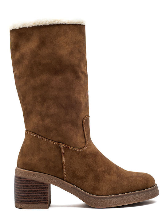 Damenstiefel Braun