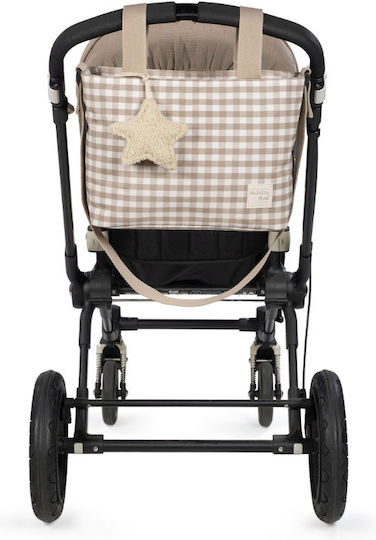Walking Mum Τσάντα Καροτσιού Μπεζ Mini Caetana