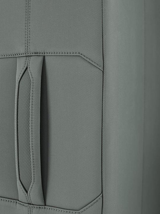 Medium Expandable Suitcase Travelite Priima Olive