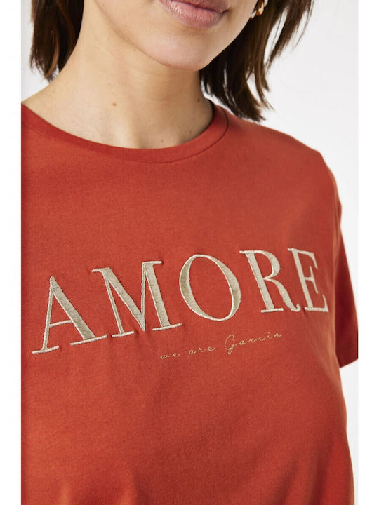 Damen T-Shirt Red