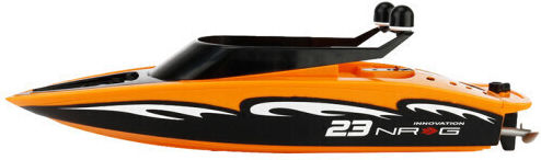 Rc Racing Boat Remote Control Iuni Waterproof Frequency 2.4g Orange