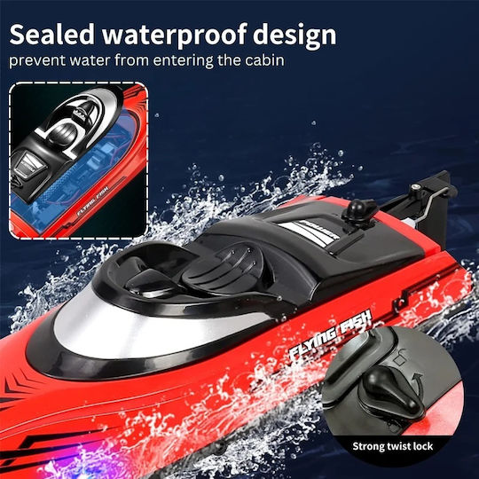Iuni Hj811 Remote Control Boat Rc Racing Speed Boat Drift Speed 25 Km H 2.4ghz