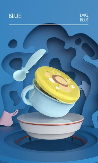 2-in-1 Snack-Schüssel Blau