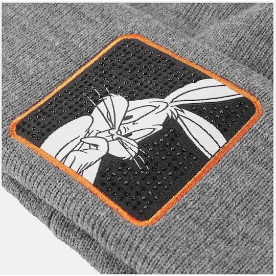 Beanie Ανδρικός Σκούφος Πλεκτός σε Γκρι χρώμα
