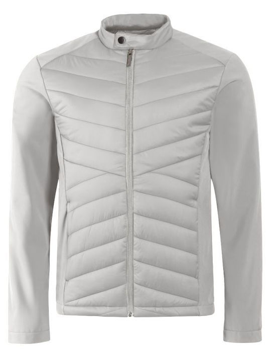 Мъжки Яке Puffer Водоустойчиво Сиво