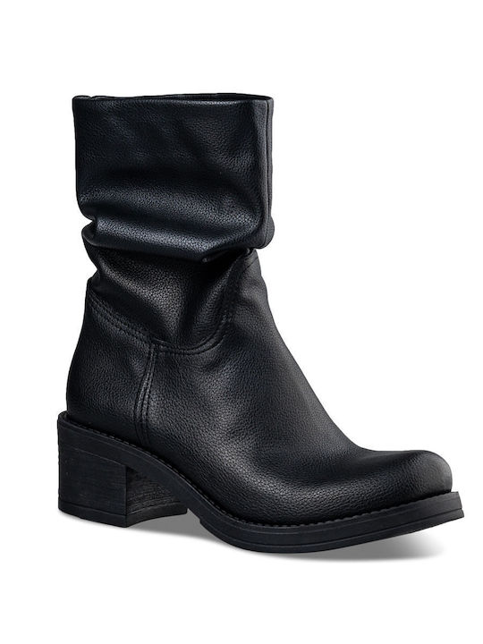 Tsouderos Shoes Women's Ankle Boots Black