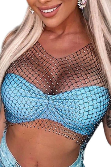 Pretty Lingerie Γυναικείο Sexy Τοπ Μαύρο NSS-12#