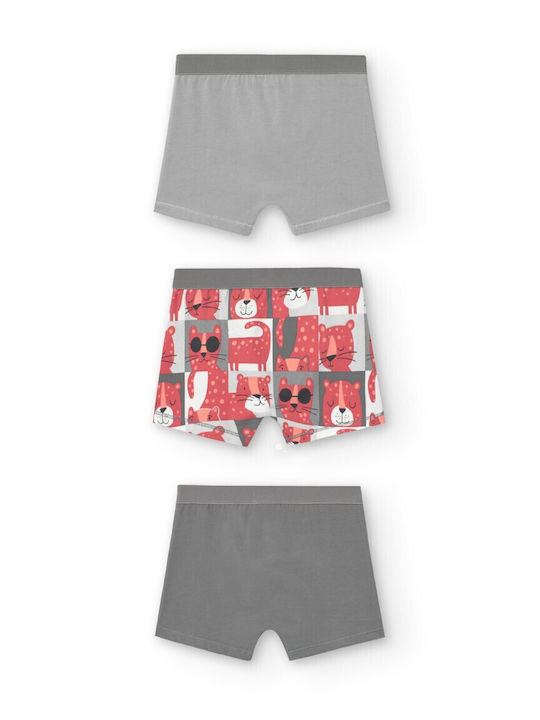 Boboli Set Kinder-Boxershorts Orange 3Stück