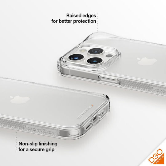 PanzerGlass Hard Back Cover Πλαστικό 0.66mm Διάφανο (iPhone 15 Pro)