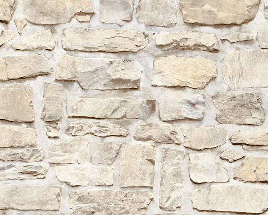 Wall Wallpaper Il Decoro Vinyl Beige 1005x53cm Washable
