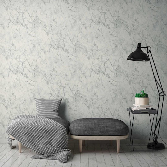Tapete Marmor Vinyl Gray L1000xB53cm Waschbar 361572