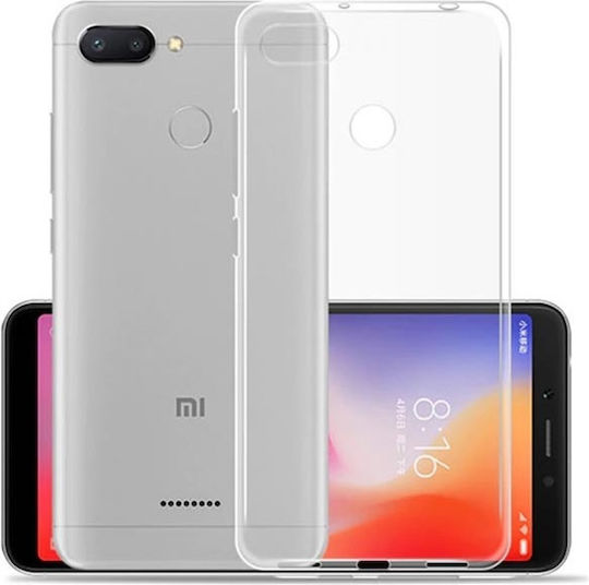 Ultra Slim Back Cover Silicone 0.5mm Transparent (Redmi 6)