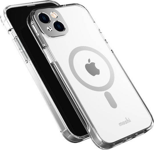 Moshi Iglaze Brieftasche Silikon Gray (iPhone 14 Plus)