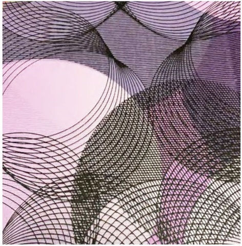 Тапет за Стена Black & Purple 950x53см Тапет за Стена Black & Purple 950x53см