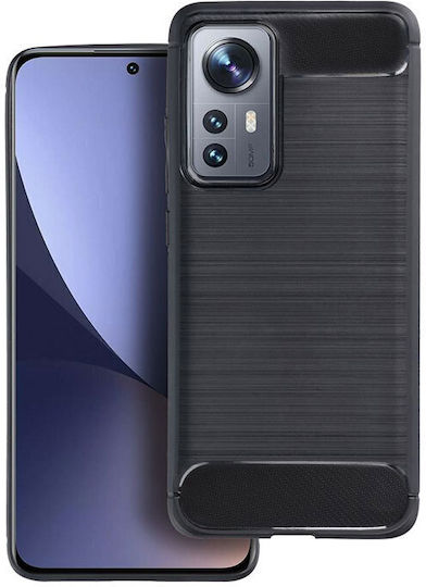 Carbon Back Cover Tempered Glass Black (Redmi 13C 4G / Poco C65 4G)