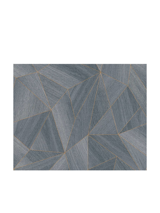 Тапет за Стена Geometry Сив 1005x53см Миеща се