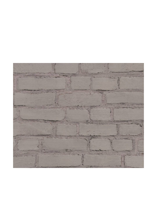 Tapete Ziegel Neue Bude Vinyl Brown - Grey L1000xB53cm Waschbar 374143