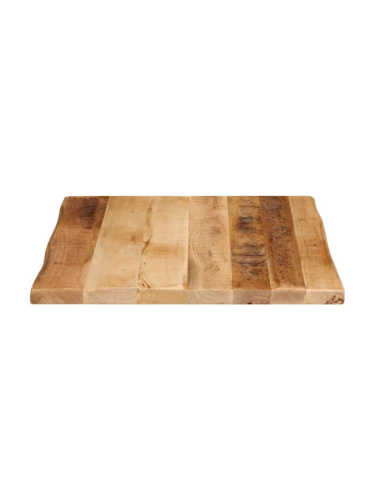 vidaXL Table Surface made of Solid Wood Mango 40x40x3.8cm 370678 1pcs