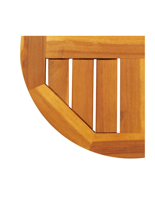 vidaXL Rund Tischoberfläche aus Massivholz Acacia 40x40x2cm 4004246 1Stück