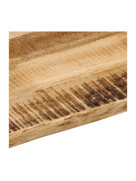 vidaXL Table Surface made of Solid Wood Mango 40x40x3.8cm 370678 1pcs