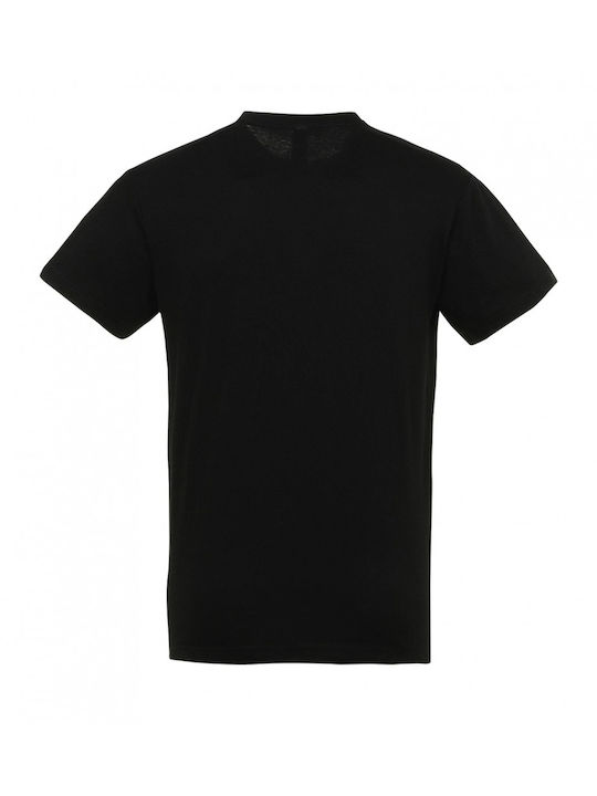 Pegasus Rammstein T-shirt Μαύρο Βαμβακερό