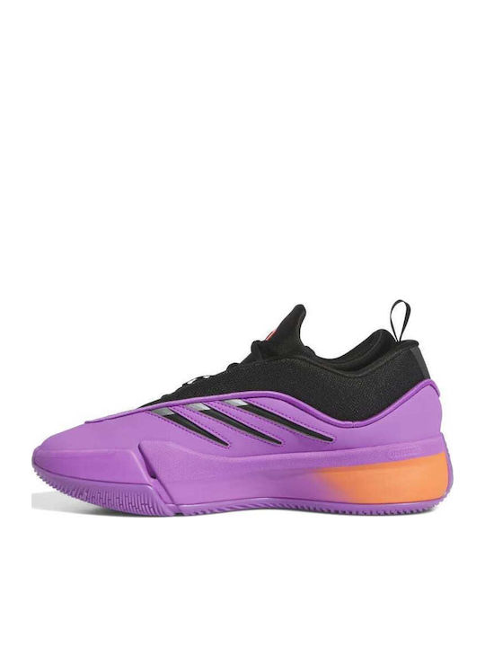 Dame 9 cu talpă joasă Pantofi de baschet Purple Burst / Core Black / Solar Red