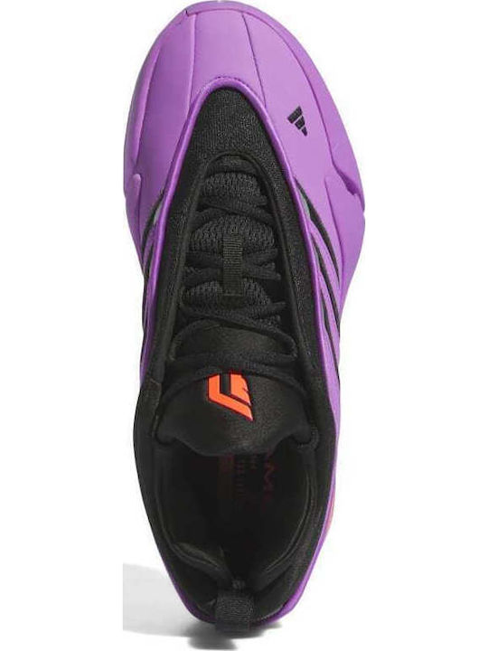 Dame 9 cu talpă joasă Pantofi de baschet Purple Burst / Core Black / Solar Red