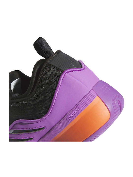 Dame 9 cu talpă joasă Pantofi de baschet Purple Burst / Core Black / Solar Red