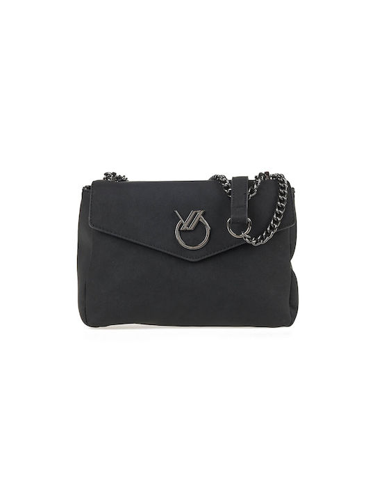 Verde Damen Tasche Schulter Schwarz