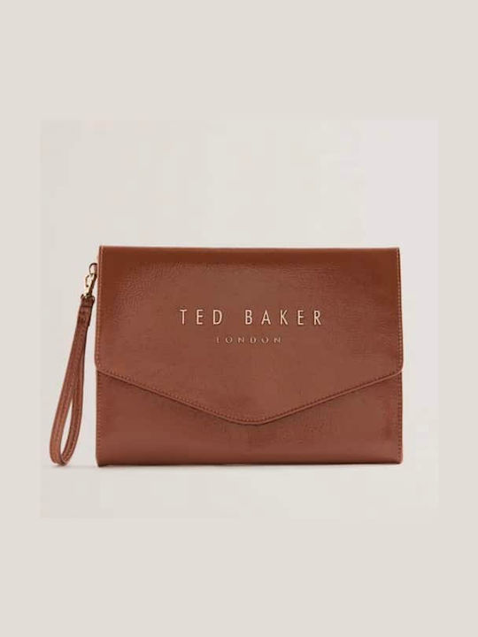 Ted Baker Damen Umschlagtasche Braun