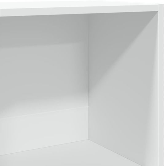 Bibliotecă Albă 40x30x189 cm