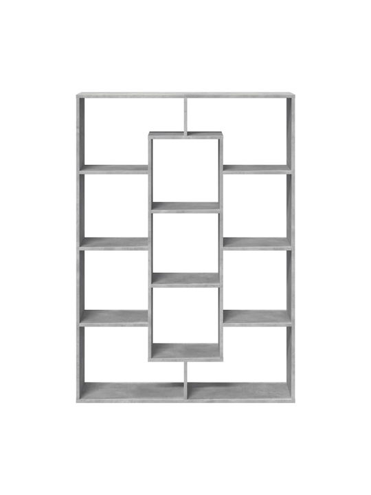 Bibliotecă Gri Beton 102x29x143 cm