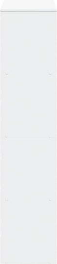 Βιβλιοθήκη Λευκό 131.5x29x131.5εκ.